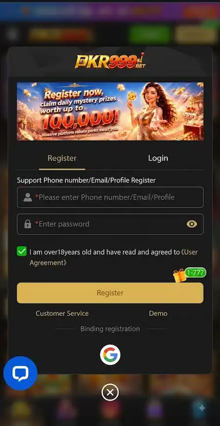 PKR999 Game APK